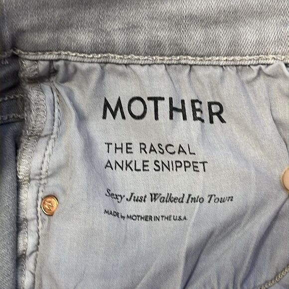 Mother | The Rascal Ankle Snippet Sexy Just Walked Into Town Women’s Jeans 26 - Picture 8 of 10
